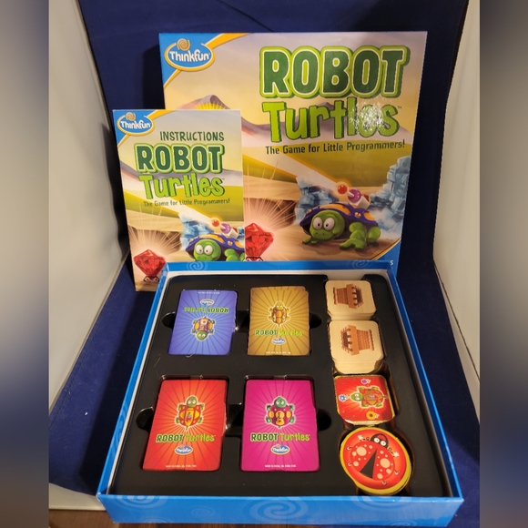 Think Fun Robot Turtles STEM Toy and Coding Board Game. Used Good Condition - Picture 4 of 7